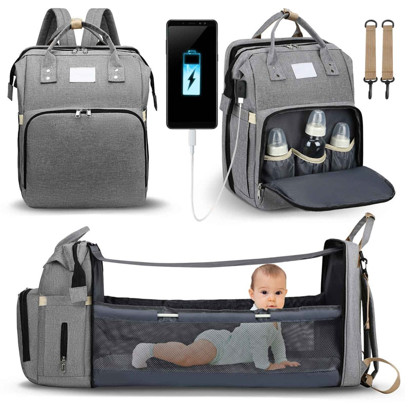 Sac à langer portatif | Berceau de voyage BabyNappy™ - DIVA BOUTIQUE