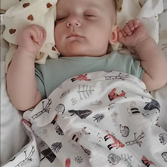 Couverture bébé Hérisson