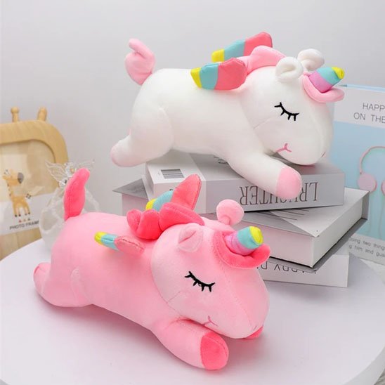 Licorne peluche