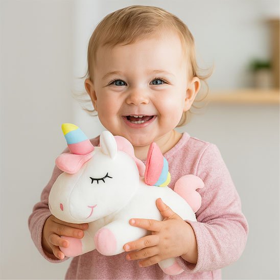 Licorne peluche
