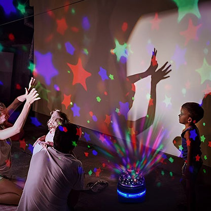 Veilleuse bébé projection  plafond