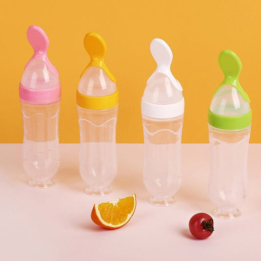 Biberon avec cuillère pour nouveau-né | EasyBottle™ - DIVA BOUTIQUE