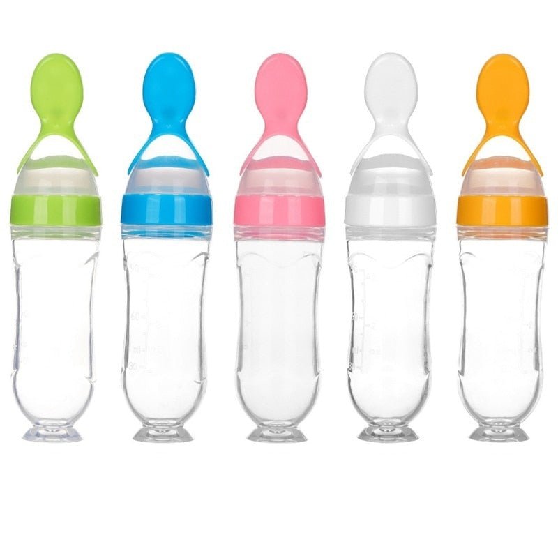 Biberon avec cuillère pour nouveau-né | EasyBottle™ - DIVA BOUTIQUE